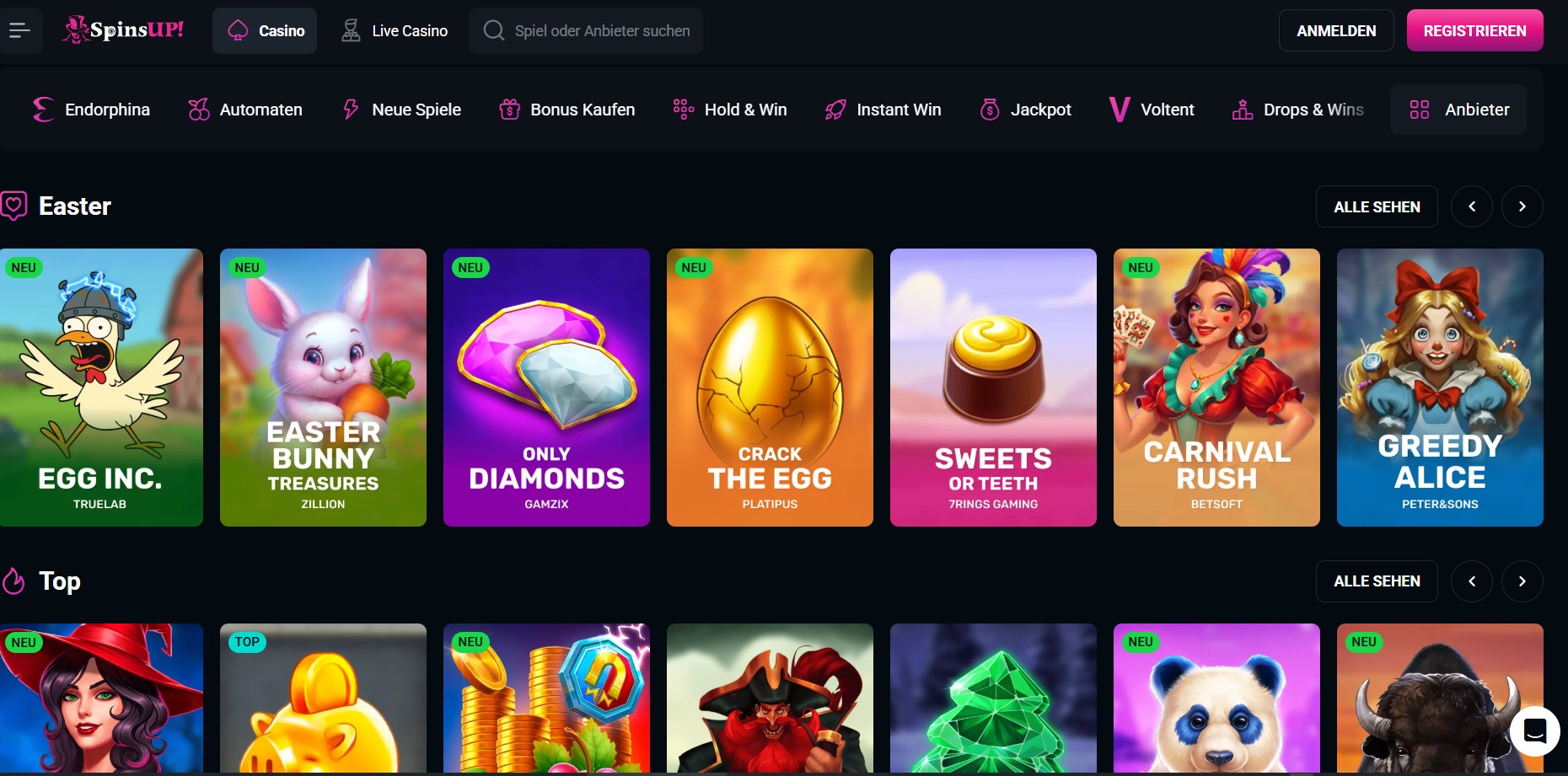 SpinsUP Casino